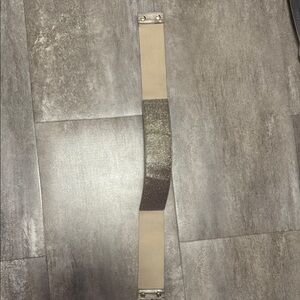 Express Cream Stretch Belt